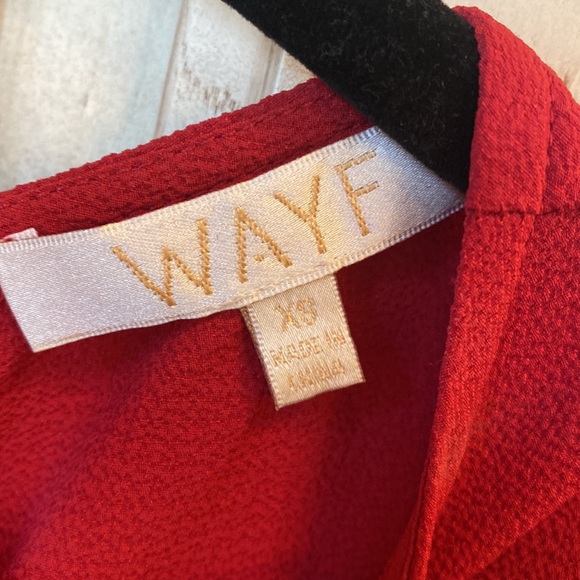 WAYF red top- like new! - Picture 4 of 7